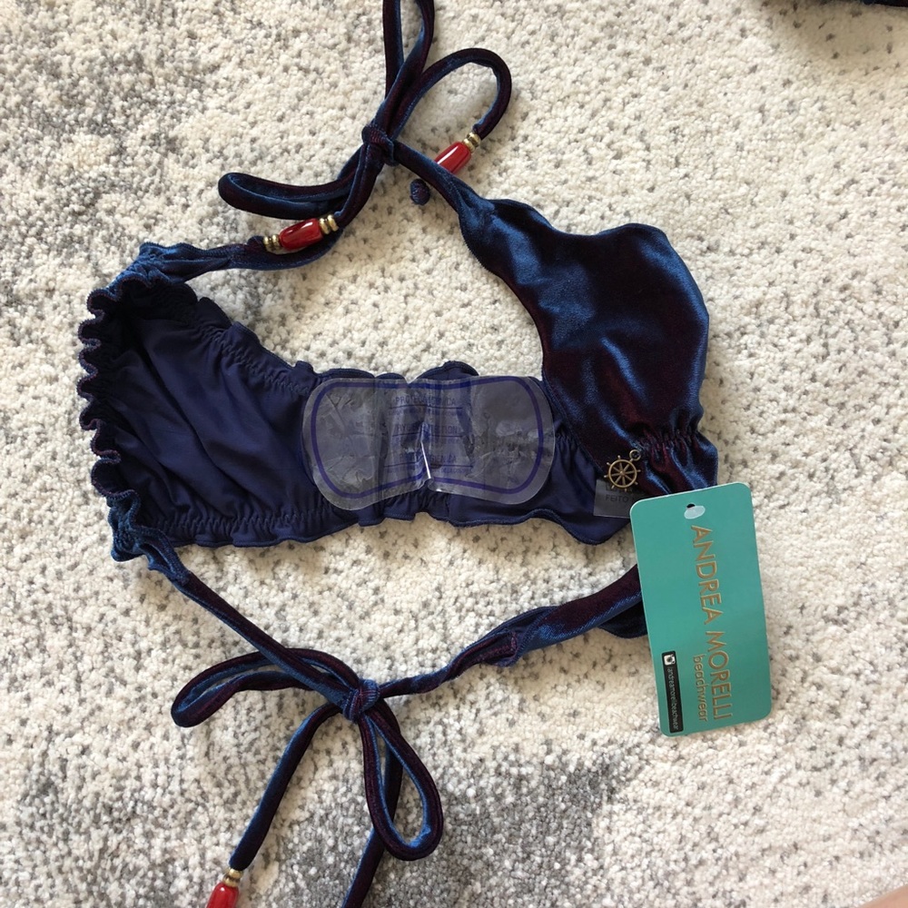 ✅SOLD✅Blue Velvet Brazilian bikini - NWWT New - Picture 5 of 7